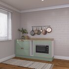 Cozinha Modulada 3 Peças 3 Balcões Com Tampo Arizona Cabecasa