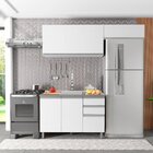 Cozinha Modulada 3 Peças 7 Portas 2 Gavetas Com Balcão Para P