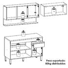 Cozinha Modulada 3 Pecas Balcao Com Tampo Line Ktp