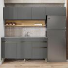 Cozinha Modulada 3 Pecas Com Balcao Pia Line Ktp
