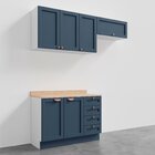 Cozinha Modulada 3 Peças Com Tampo 2 Aéreos 1 Balcão Cabecasa