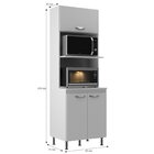 Cozinha Modulada 3 Peças Ipanema Branco