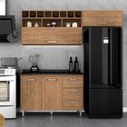 Cozinha Modulada 3 Peças Rita Carvalho Americano - Móveis Ara