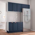 Cozinha Modulada 3 Peças Sem Tampo 2 Aéreos 1 Balcão Cabecasa