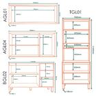 Cozinha Modulada 4 Pc 270 Cm S Tampo Glor Mxm