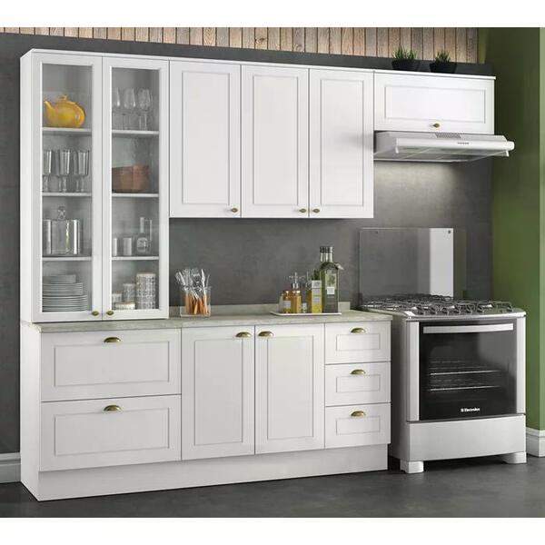 Cozinha Modulada 4 Peças 100% Mdf Americana 1 Henn