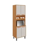 Cozinha Modulada 4 Peças 10 Portas 2 Gavetas E Nicho Para For