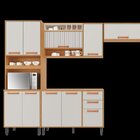 Cozinha Modulada 4 Peças 10 Portas 2 Gavetas E Nicho Para For