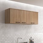 Cozinha Modulada 4 Peças 10 Portas E 1 Gaveta Maysa Madeira O