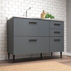 Cozinha Modulada 4 Peças 10 Portas E 2 Gavetas Bárbara  Angel