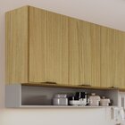 Cozinha Modulada 4 Peças 12 Portas 2 Gavetas E Balcão Com Tam