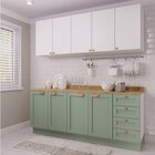 Cozinha Modulada 4 Peças 2 Aéreos 2 Balcões Arizona Cabecasa