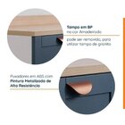 Cozinha Modulada 4 Peças 2 Aéreos 2 Balcões Arizona Cabecasa