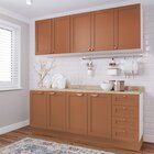 Cozinha Modulada 4 Peças 2 Aéreos 2 Balcões Arizona Cabecasa