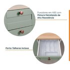 Cozinha Modulada 4 Peças 3 Aéreos 1 Balcão Arizona Cabecasa M