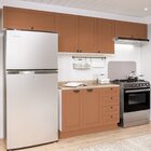 Cozinha Modulada 4 Peças 3 Aéreos 1 Balcão Arizona Cabecasa M