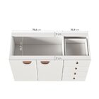 Cozinha Modulada 4 Peças 3 Aéreos 1 Balcão Arizona Cabecasa M