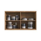 Cozinha Modulada 4 Peças 7 Portas 3 Gavetas Com Divisor De Ta