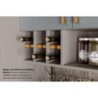 Cozinha Modulada 4 Peças 8 Portas 4 Gavetas Nicho P/forno Mdf