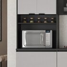 Cozinha Modulada 4 Peças 8 Portas 5 Gavetas Mdf Dodradiça Slo