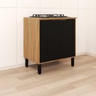 Cozinha Modulada 4 Peças 9 Portas 1 Gaveta Thalita