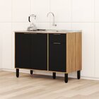 Cozinha Modulada 4 Peças 9 Portas E 1 Gaveta Thalita