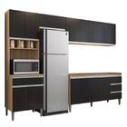 Cozinha Modulada 4 Peças Balcão Sem Tampo 160cm Andréia Amênd