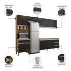 Cozinha Modulada 4 Peças Balcão Sem Tampo 160cm Andréia Amênd