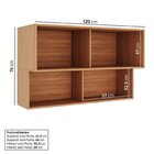 Cozinha Modulada 4 Peças Com Armários, Balcão E Torre Quente