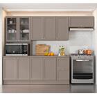 Cozinha Modulada 4 Peças Com Tampo E Rodape Unna 6 Pln