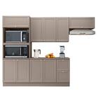 Cozinha Modulada 4 Peças Com Tampo E Rodape Unna 7 Pln