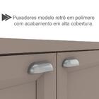 Cozinha Modulada 4 Peças Com Tampo E Rodape Unna 7 Pln