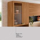 Cozinha Modulada 4 Peças Com Tampo E Vidro Alba Demóbile