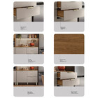 Cozinha Modulada 4 Peças Com Tampo E Vidro Alba Demóbile