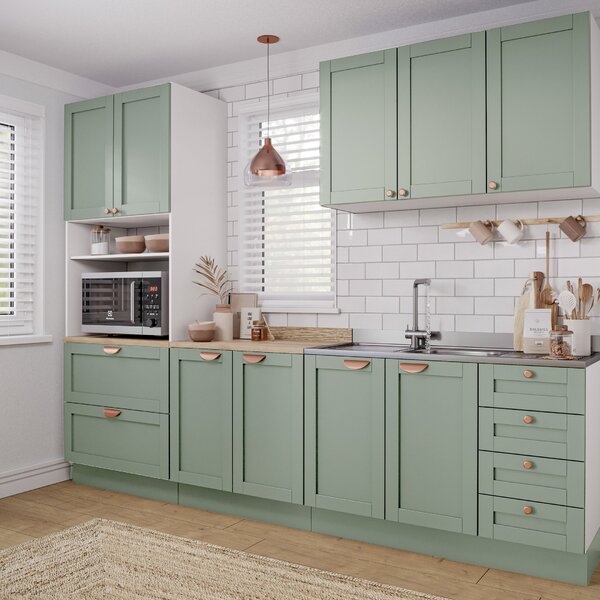 Cozinha Modulada 4 Peças Com Torre Para Microondas Arizona Ca