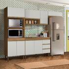 Cozinha Modulada 4 Peças Com Torre Quente Nature Off White Ja