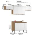 Cozinha Modulada 4 Peças Frcz3 Demobile