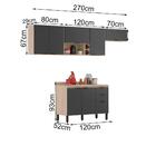 Cozinha Modulada 4 Peças Frcz4 Demobile