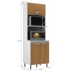 Cozinha Modulada 4 Peças Ipanema Cinnamomo