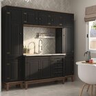 Cozinha Modulada 4 Peças Preto