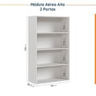 Cozinha Modulada 4 Peças Sem Tampo 2 Aéreos 5 Portas E 2 Balc