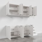 Cozinha Modulada 4 Peças Sem Tampo 2 Aéreos E 2 Balcões Ipane