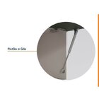 Cozinha Modulada 4 Peças Sem Tampo 3 Aéreos 5 Portas E 1 Balc