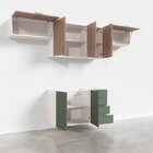 Cozinha Modulada 4 Peças Sem Tampo 3 Aéreos E 1 Balcão Para P