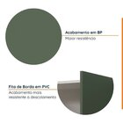 Cozinha Modulada 4 Peças Sem Tampo Com Rodapé 2 Aéreos E 2 Ba