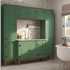 Cozinha Modulada 4 Peças Verde