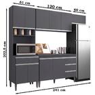 Cozinha Modulada 5 Peças 241 Cm Andreia Reajl