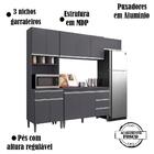 Cozinha Modulada 5 Peças 241 Cm Andreia Reajl