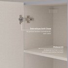 Cozinha Modulada 5 Peças 3 Aéreo 1 Balcão Com Tampo 1 Kit Lat