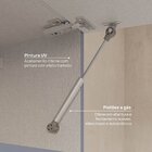 Cozinha Modulada 5 Peças 3 Aéreo 1 Balcão Com Tampo 1 Kit Lat